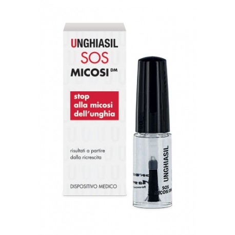 Unghiasil SOS Micosi gel con pennello applicatore per funghi delle unghie 5 ml