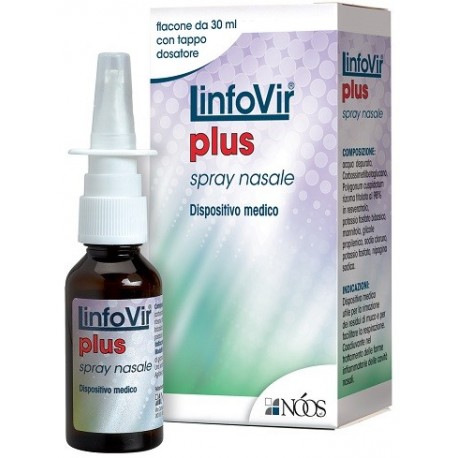 Linfovir Plus Spray Nasale Decongestionante e Antinfiammatorio 30 ml