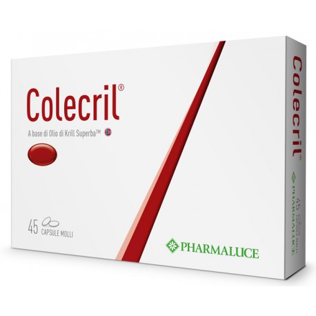 Pharmaluce Colecril integratore per il benessere cardiaco 45 capsule molli