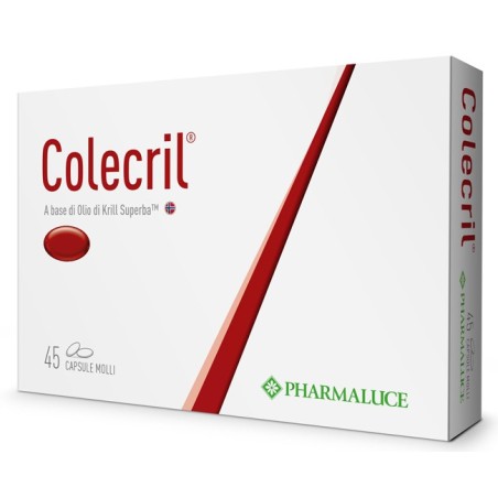 Pharmaluce Colecril integratore per il benessere cardiaco 45 capsule molli Pharmaluce Colecril integratore per il benessere cardiaco 45 capsule molli