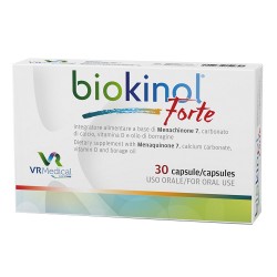 Biokinol Forte integratore rinforzante per le ossa per osteoporosi 30 capsule