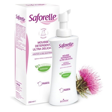 Boiron Saforelle Mousse detergente ultra delicata pelli irritate e indebolite 250 ml Boiron Saforelle Mousse detergente ultra delicata pelli irritate e indebolite 250 ml
