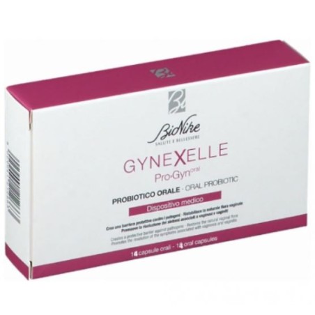 Bionike Gynexelle Pro Gyn Care Probiotico orale per equilibrio intestinale e vaginale 14 compresse Bionike Gynexelle Pro Gyn Care Probiotico orale per equilibrio intestinale e vaginale 14 compresse
