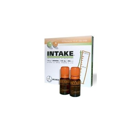 Inlinea Intake integratore per crescita sport e stanchezza 10 flaconcini 10 ml Inlinea Intake integratore per crescita sport e stanchezza 10 flaconcini 10 ml