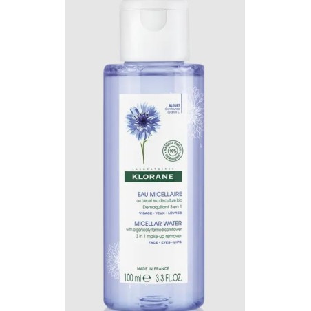 Klorane Acqua micellare struccante al fiordaliso bio 100 ml Klorane Acqua micellare struccante al fiordaliso bio 100 ml