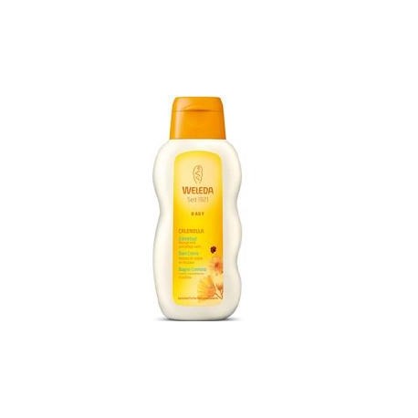 Weleda Baby Bagno Cremoso alla Calendula per Neonati e Bambini 200 ml