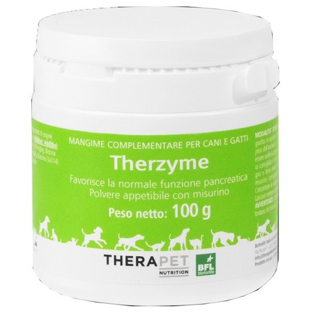 Therzyme Polvere mangime integratore per pancreas di cani e gatti 100 g Therzyme Polvere mangime integratore per pancreas di cani e gatti 100 g
