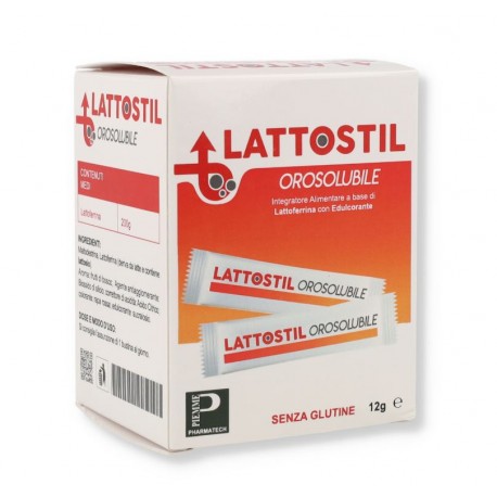 Lattostil integratore orosolubile con lattoferrina 20 stick