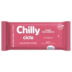 Chilly Ciclo antiodore igiene prolungata pH 3.5 12 salviettine intime