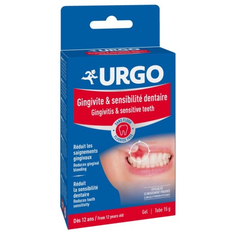 Urgo gel per gengivite e sensibilità dentale riduce il sanguinamento 15 ml Urgo gel per gengivite e sensibilità dentale riduce il sanguinamento 15 ml