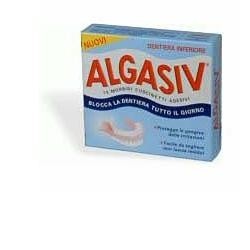 Algasiv 15 cuscinetti adesivi morbidi per dentiera superiore