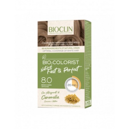 Bioclin Bio Color Fastperfection 8,0 Biondo Chiaro tinta per capelli Bioclin Bio Color Fastperfection 8,0 Biondo Chiaro tinta per capelli