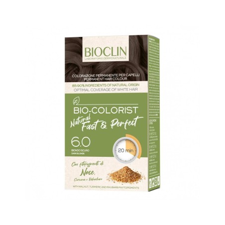 Bioclin Bio Color Fastperfection 6,0 Biondo Scuro tinta per capelli Bioclin Bio Color Fastperfection 6,0 Biondo Scuro tinta per capelli