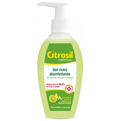 Citrosil Gel mani disinfettante  contro virus e batteri 500 ml