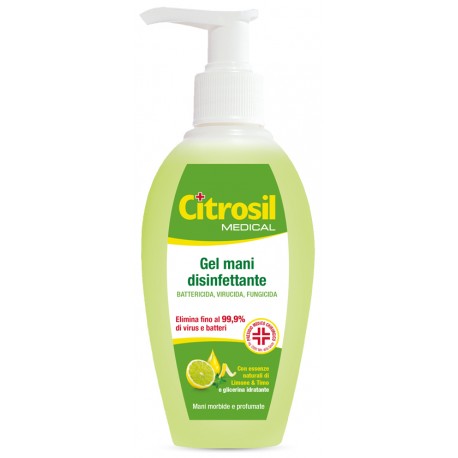 Citrosil Gel mani disinfettante contro virus e batteri 500 ml