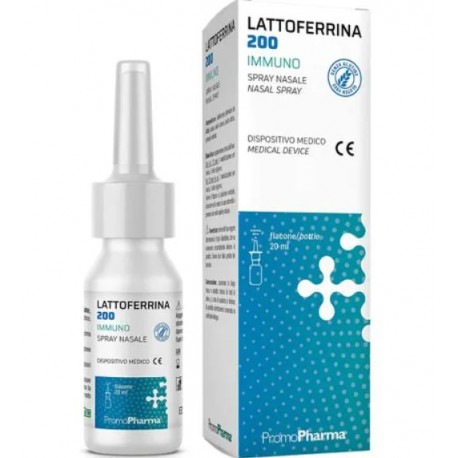 Lattoferrina 200 Immuno spray nasale per difese immunitarie 20 ml