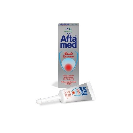 Aftamed Gel Scudo 8 ml - Gel Protettivo per Afte e Lesioni della Bocca