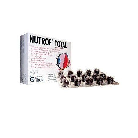 Nutrof Total 30 Capsule - Integratore per il Benessere della Vista Nutrof Total 30 Capsule - Integratore per il Benessere della Vista