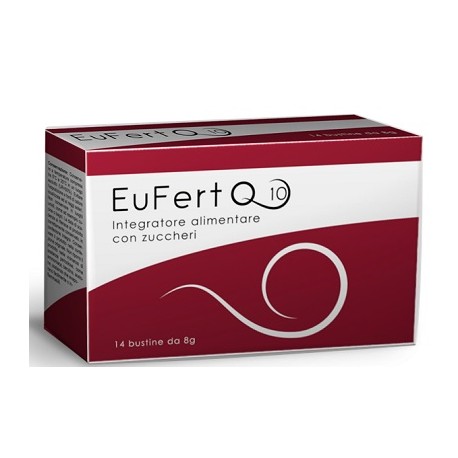 EuFert Q10 integratore per fertilità e riproduzione maschile 14 bustine