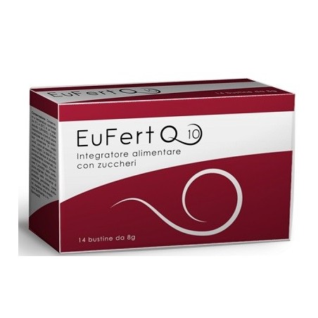EuFert Q10 integratore per fertilità e riproduzione maschile 14 bustine EuFert Q10 integratore per fertilità e riproduzione maschile 14 bustine