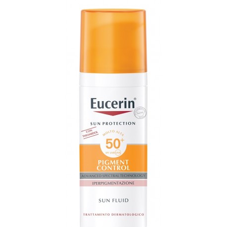 Eucerin Sun Protection SPF50+ Pigment Control Sun Fluid trattamento anti macchie 50 ml