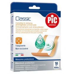 Confezione di 10 cerotti Pic Classic di 10 x 8 cm