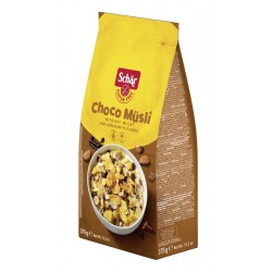 Schar Choco Musli senza glutine combinazione gustosa di cereali e cioccolato 375 g