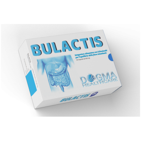 Bulactis integratore per ripristino della flora intestinale 30 capsule