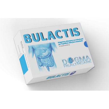 Bulactis integratore per ripristino della flora intestinale 30 capsule Bulactis integratore per ripristino della flora intestinale 30 capsule