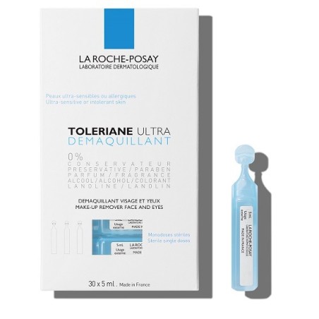 La Roche Posay Toleriane Demaquillant Ultra struccante viso e occhi in monodosi sterili - 30 flaconcini La Roche Posay Toleriane Demaquillant Ultra struccante viso e occhi in monodosi sterili - 30 flaconcini