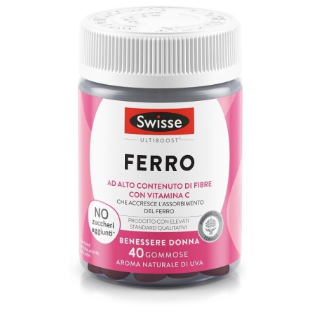 Swisse Ferro 40 caramelle gommose - Integratore di ferro e vitamina C Swisse Ferro 40 caramelle gommose - Integratore di ferro e vitamina C