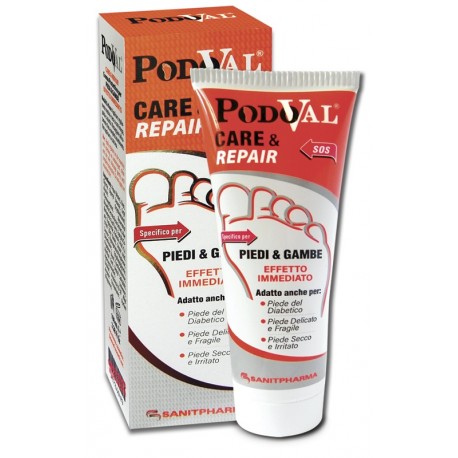 Podoval Care & Repair crema per piedi e gambe effetto immediato 100 ml