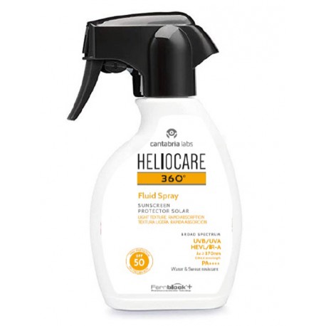 Heliocare 360 Fluid Spray SPF 50 latte fotoprotettivo corpo 250 ml