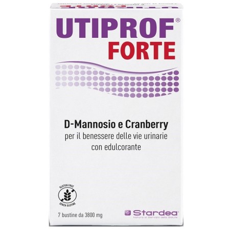 Stardea Utiprof Forte integratore drenante per cistite e vie urinarie 7 bustine Stardea Utiprof Forte integratore drenante per cistite e vie urinarie 7 bustine