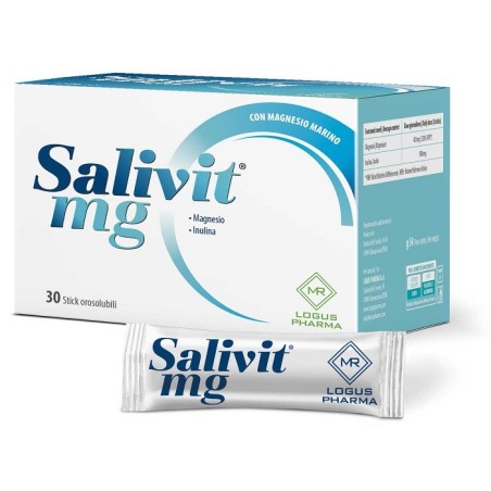Logus Pharma Salivit Mg integratore per stanchezza e affaticamento 30 stick Logus Pharma Salivit Mg integratore per stanchezza e affaticamento 30 stick