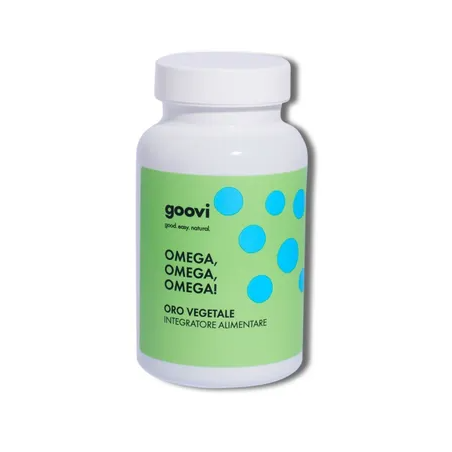 Goovi Oro Vegetale Integratore di Omega 3-6-9 60 Perle Soft Gel Goovi Oro Vegetale Integratore di Omega 3-6-9 60 Perle Soft Gel