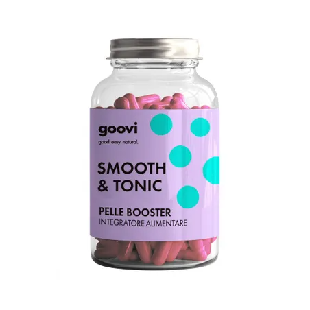 Goovi Smooth & Tonic Integratore Pelle Booster 60 Capsule Goovi Smooth & Tonic Integratore Pelle Booster 60 Capsule