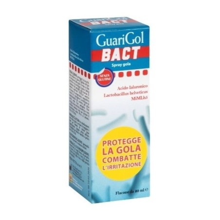 Pediatrica Guarigol Bact Spray protettivo lenitivo per il benessere della gola 20 ml Pediatrica Guarigol Bact Spray protettivo lenitivo per il benessere della gola 20 ml