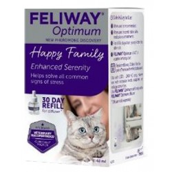 Feliway Optimum Ricarica diffuso contro lo stress dei gatti 48 ml