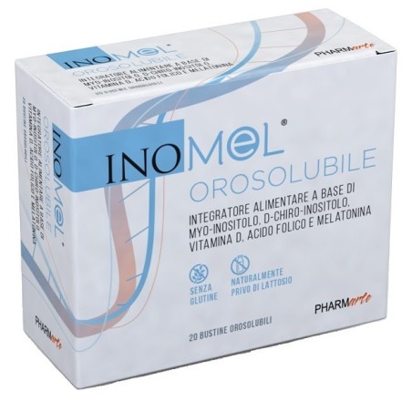 Pharmarte Inomel integratore con inositolo per migliorare la qualità ovocitaria 20 bustine Pharmarte Inomel integratore con inositolo per migliorare la qualità ovocitaria 20 bustine