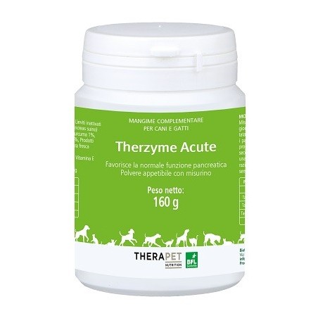 Bioforlife Italia Therzyme Acute Polvere per la salute del pancreas di cani e gatti 160 g Bioforlife Italia Therzyme Acute Polvere per la salute del pancreas di cani e gatti 160 g