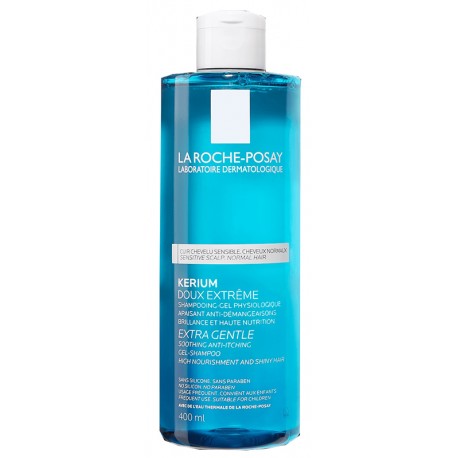 La Roche Posay Kerium Doux Shampoo Gel per capelli e cuoio capelluto sensibili 400 ml