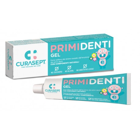 Curasept Gel Primi Denti per la dentizione dei bambini e primi dentini 20 ml