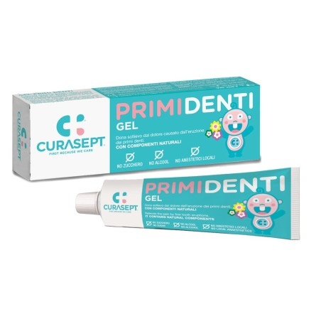 Curasept Gel Primi Denti per la dentizione dei bambini e primi dentini 20 ml Curasept Gel Primi Denti per la dentizione dei bambini e primi dentini 20 ml