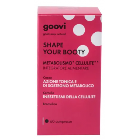 Goovi Shape Your Booty Integratore Anticellulite 60 Compresse