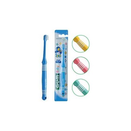 Gum Baby Spazzolino per bambini da 0 a 2 anni 1 pezzo Gum Baby Spazzolino per bambini da 0 a 2 anni 1 pezzo