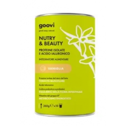 Goovy Nutry & Beauty Proteine In Polvere Alla Vaniglia 260 g