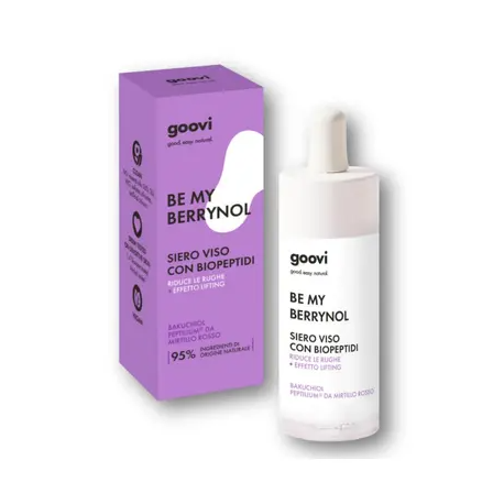 Goovi Be My Berrynol Siero Viso con Biopeptidi Anti-Rughe 50 ml