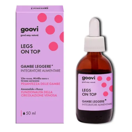 Goovi Legs On Top Gambe Leggere Integratore 50 ml Goovi Legs On Top Gambe Leggere Integratore 50 ml