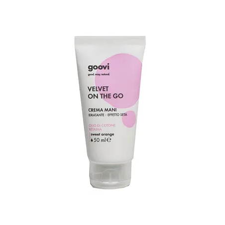 Goovi Crema Mani Idratante Effetto Seta 50 ml Goovi Crema Mani Idratante Effetto Seta 50 ml
